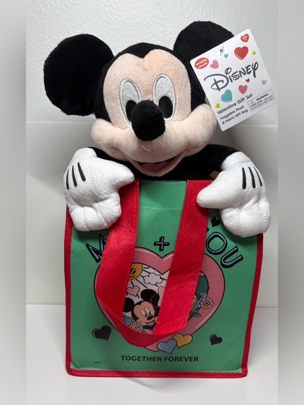 Disney Mickey Mouse Valentine Gift Set – Walgreens Exclusive – NWT